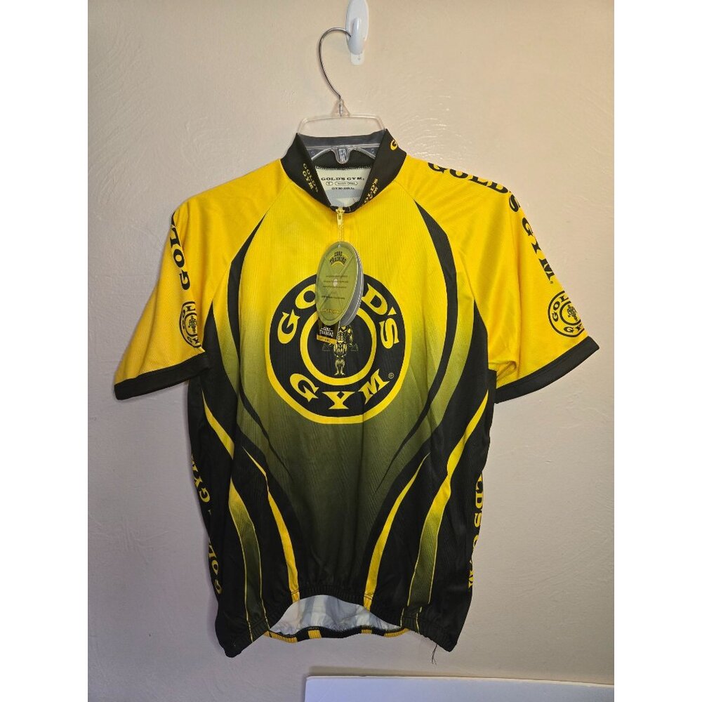 Gold's Gym Team Cycling Jersey BNWT Size Large Road Race Tour de France